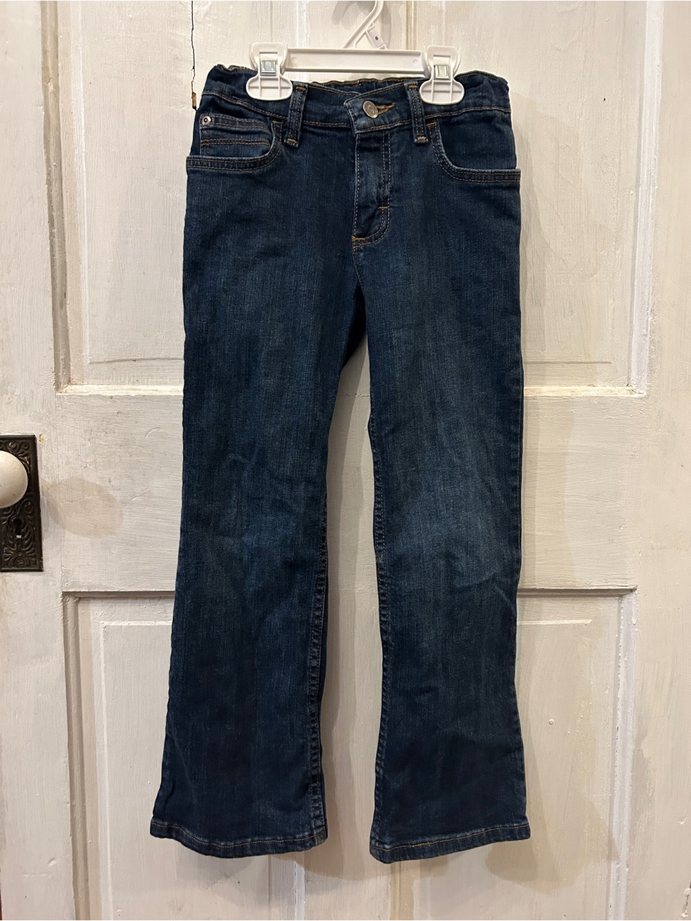 Wrangler Dark Wash girl Jeans size regular 8